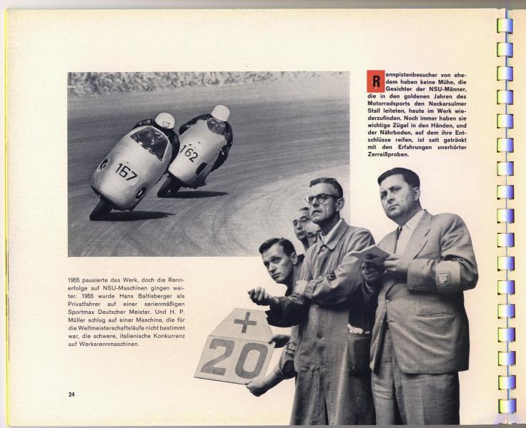 1960 NSU press pack, pages 26