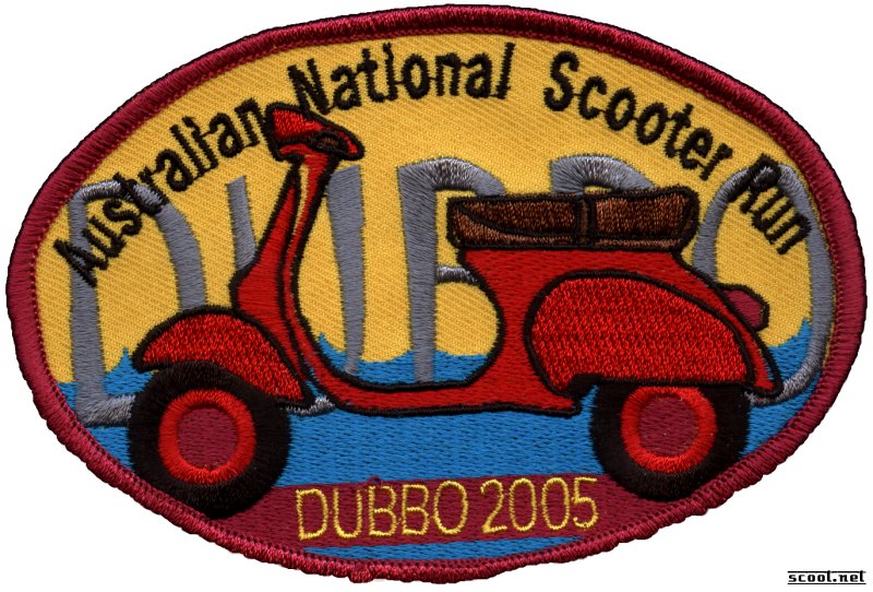 Australian National Scooter Run Scooter Patch