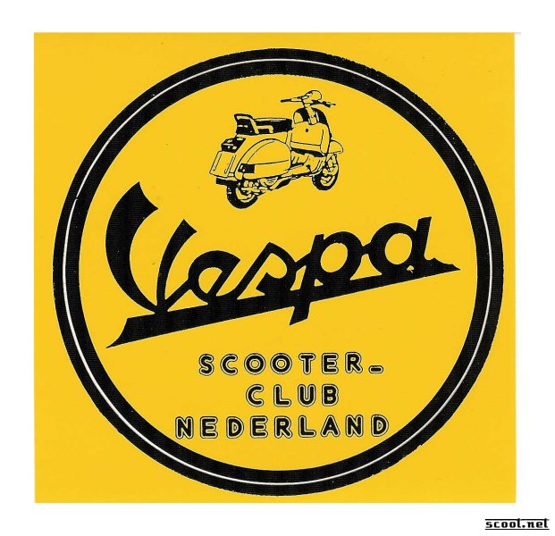 Scooterclub Nederland Scooter Patch