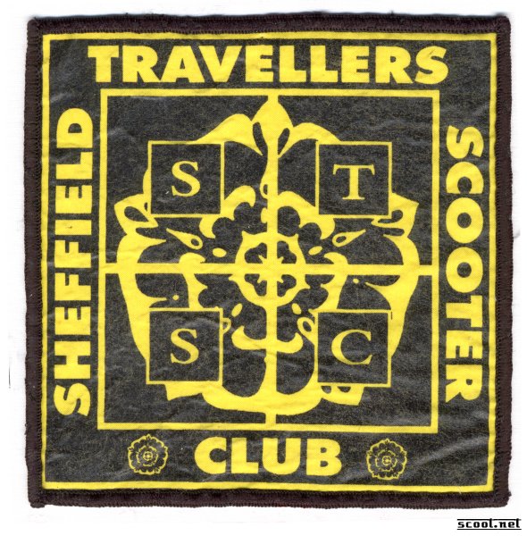Sheffield Travellers Scooter Club Scooter Patch