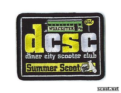 DCSC Summer Scoot Scooter Patch