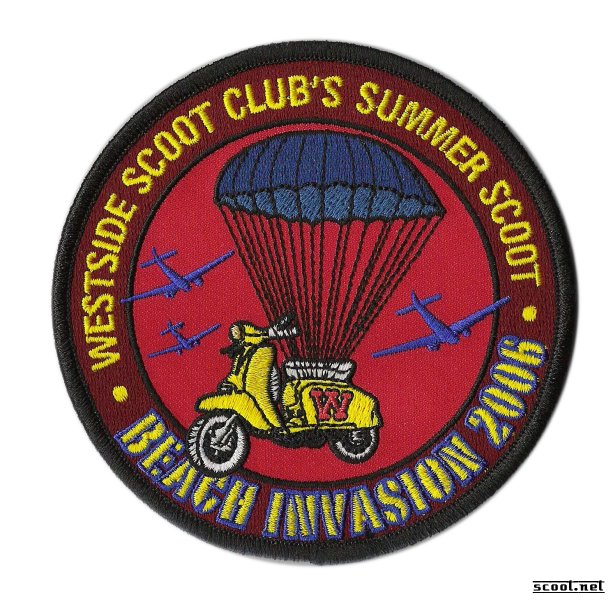 Westside Summer Scoot Scooter Patch