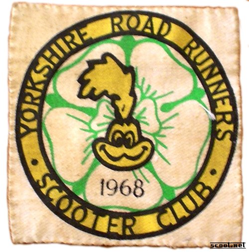Yorkshire Road Runners Scooter Club Scooter Patch