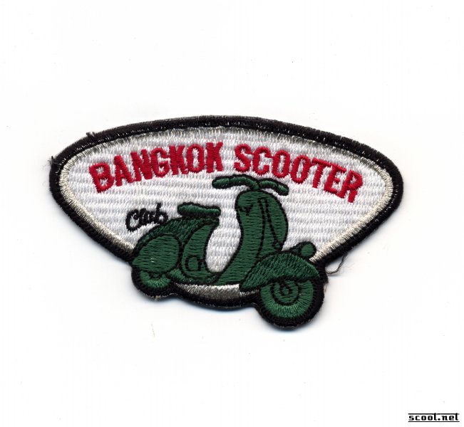 Bangkok Scooter Club Scooter Patch