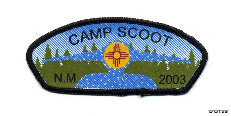 Camp Scoot Scooter Patch
