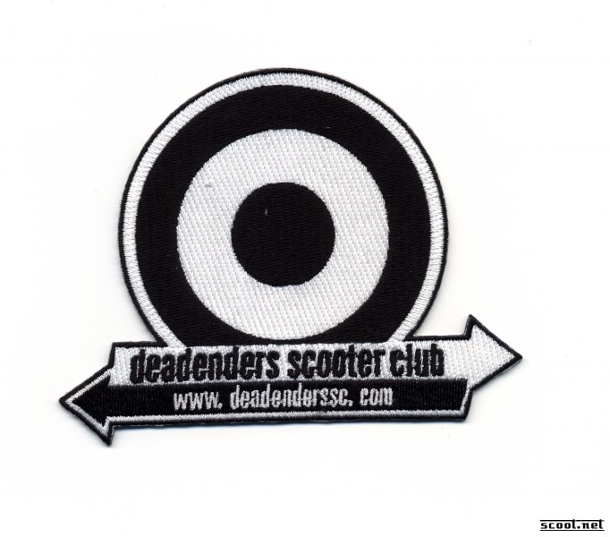 Deadenders Scooter Club Scooter Patch