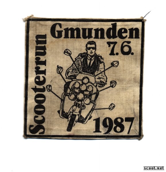 Gmunden Scooterrun Scooter Patch
