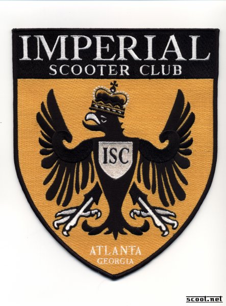 Imperial Scooter Club Scooter Patch