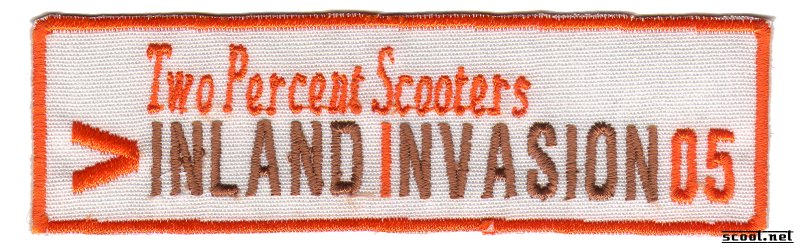 Inland Invasion Scooter Patch