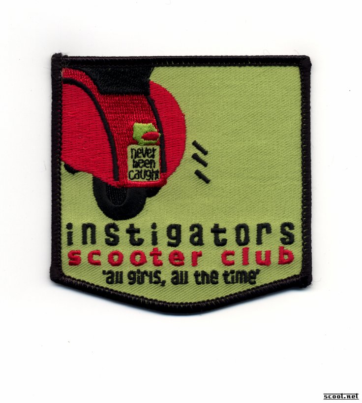 Instigators Scooter Club Scooter Patch