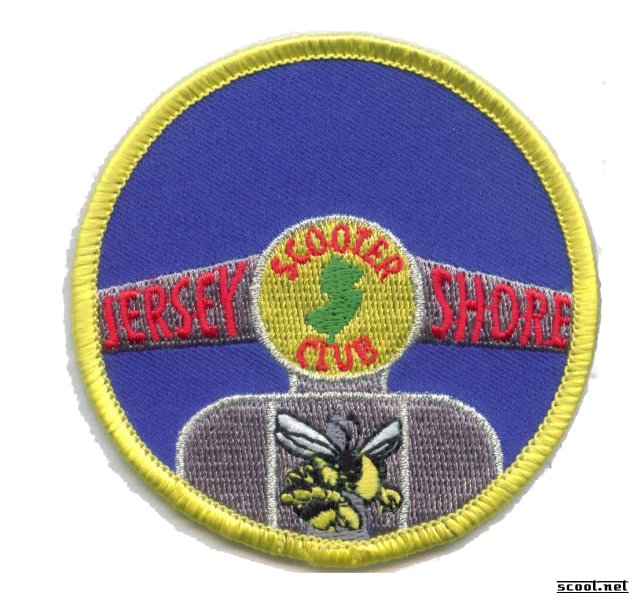 Jersey Shore SC Scooter Patch
