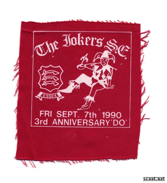 Jokers S.C. Anniversary DO Scooter Patch