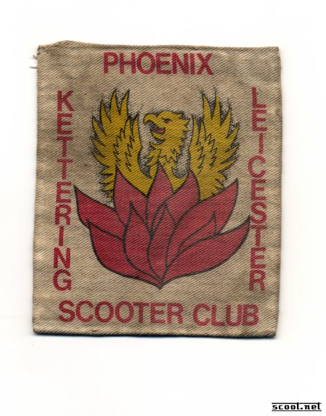 Kettering Phoenix Leicester Scooter Club Scooter Patch
