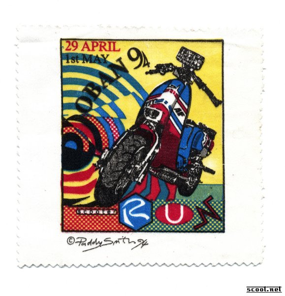 Oban Run Scooter Patch
