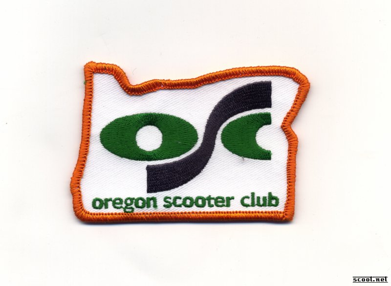 Oregon Scooter Club Scooter Patch