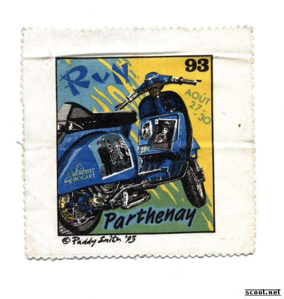 Parthenay Run Scooter Patch