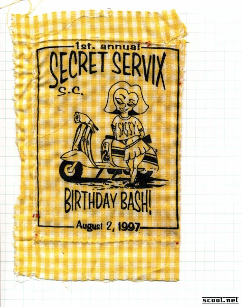 Secret Servix Scooter Patch