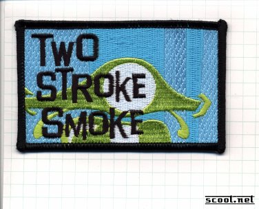 Two Stroke Smoke Scooter Patch