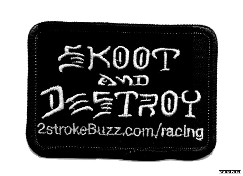 Skoot and Destroy Scooter Patch