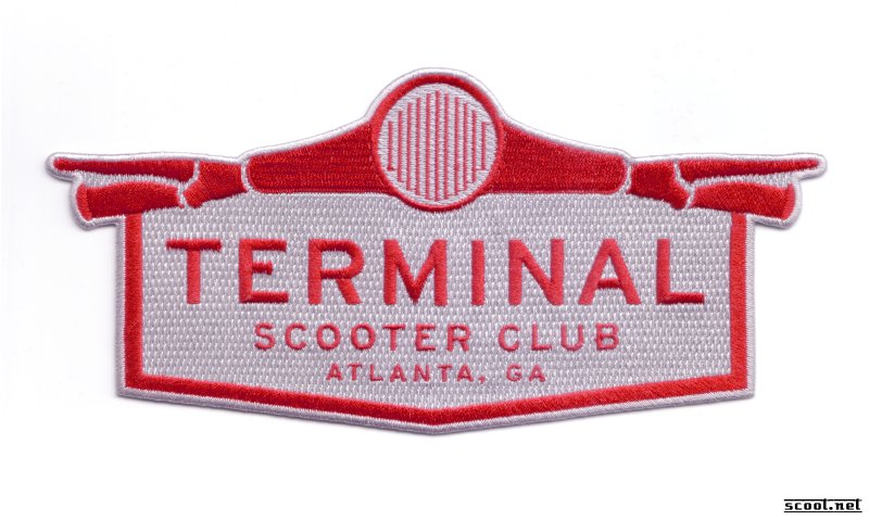 Terminal Scooter Club Scooter Patch