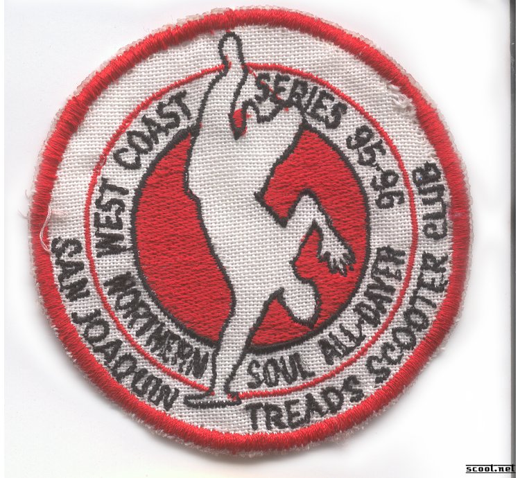 Treads Scooter Club Scooter Patch