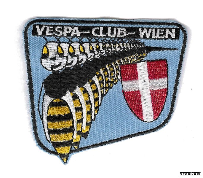 Vespa Club Austria Scooter Patch