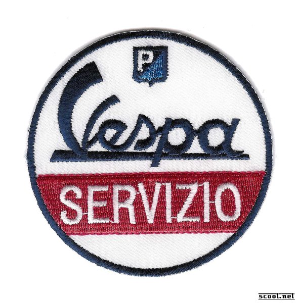 Vespa Servizio Scooter Patch