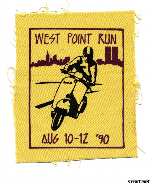 West Point Run Scooter Patch
